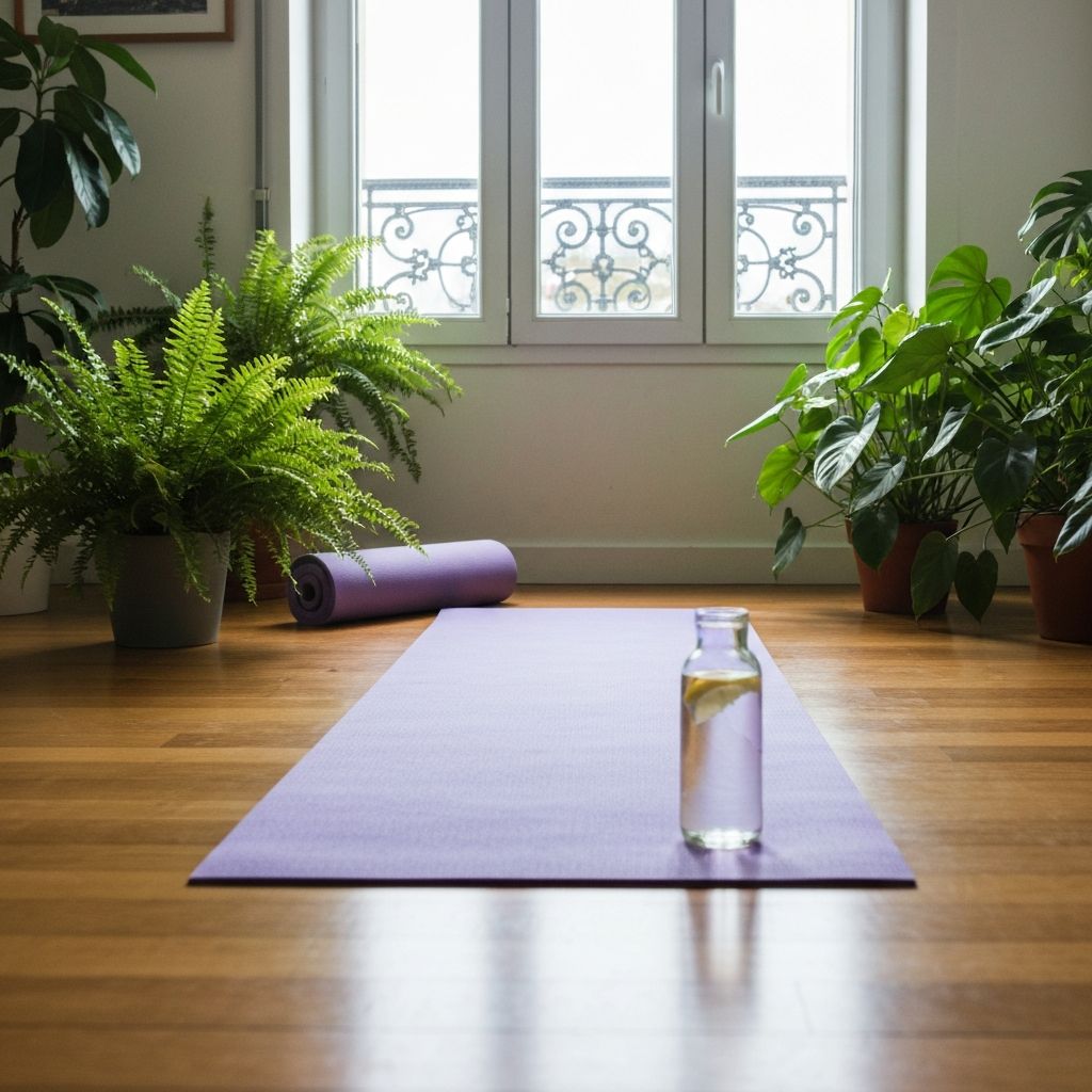 Ambiance de l'espace de pratique